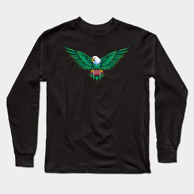 Philadelphia Eagles Long Sleeve T-Shirt by Saka